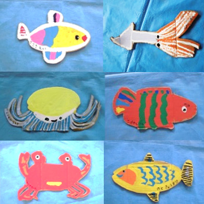 魚の造形写真